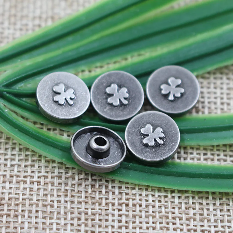 Factory Direct Supply antique flower pattern Metal Rivets for Leather Bags and jeans