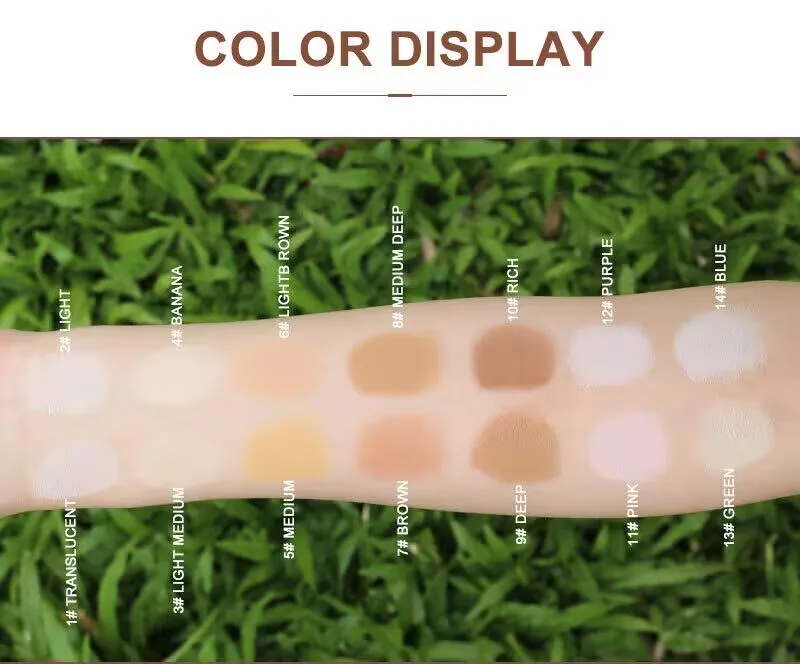 New Arrival 14 Colors Setting Powder Matte Finish Loose Powder Private Label Face Makeup Long Lasting Waterproof Setting Powder