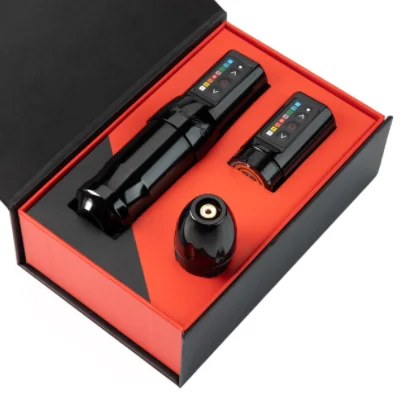 Wireless Tattoo Pen Machine Powerful Coreless Motor Chargeable Lithium Battery Tattoo Artist Tool