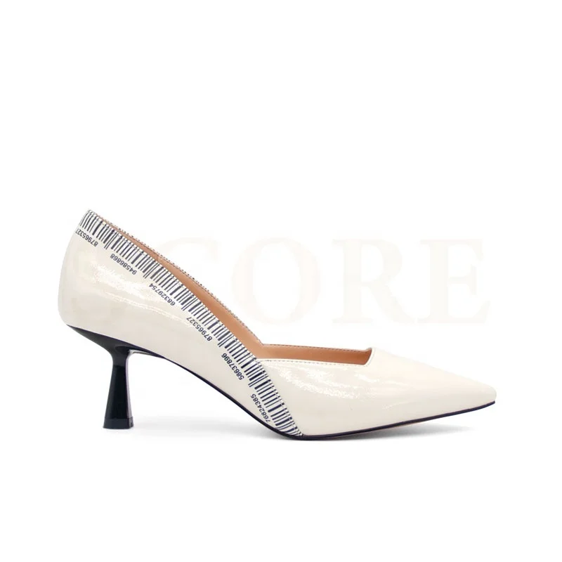 
2021 hot selling pointed mid heel ladies shoes womens kitten heel shoes women pumps heel 