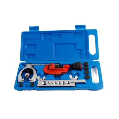 Double Flaring Dies Tool Set w Tube Cutter Copper Brake Fuel Pipe Repair Tubing Car Truck Tools