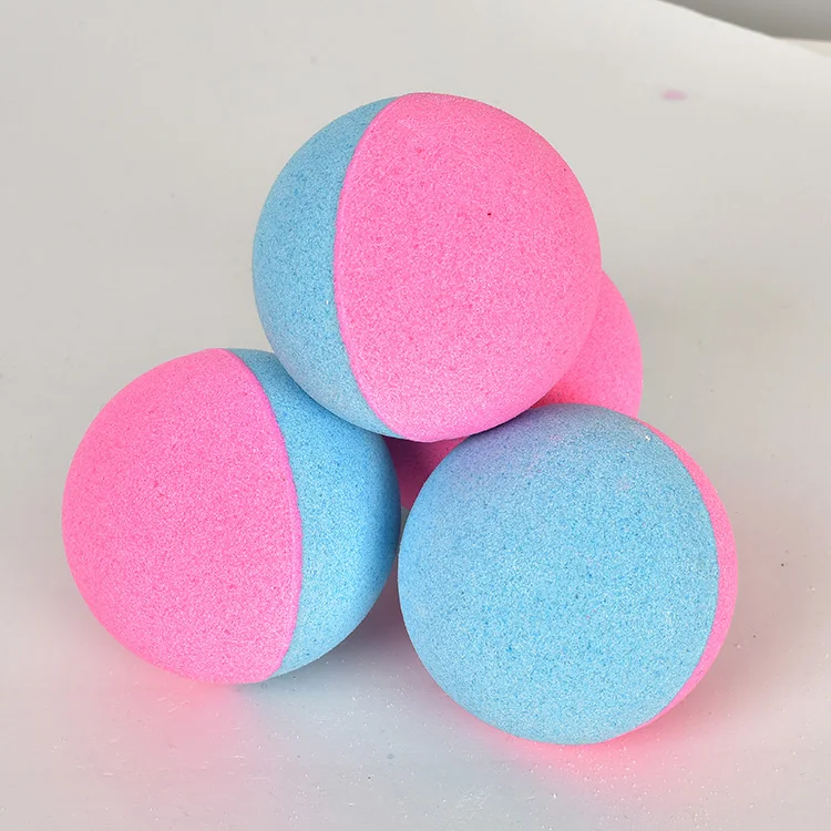 Shiyan classic bicolored organic fizzy bath bombs supplier customizable essential oil bath bombs