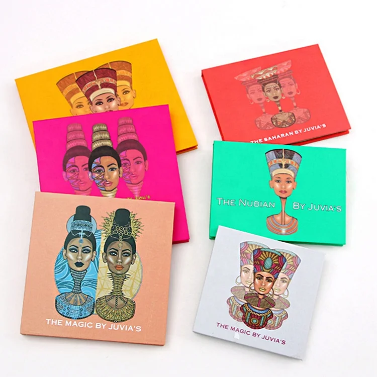 Wholesale 16 colors empty cosmetic eye shadow palette Custom makeup eye shadow pallet