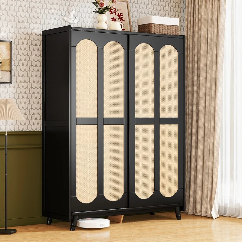 Customize Homestay Apartment Hotel Rattan Furniture Wardrobe Bed Sofa Dining Table Furniture Set.