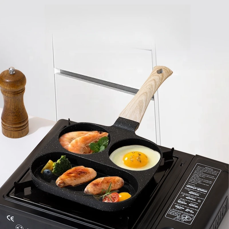 Universal Multi-Functional Three-Hole Induction Cooker Home Kitchen Wok for Fried Egg and Steak New Generation Technology