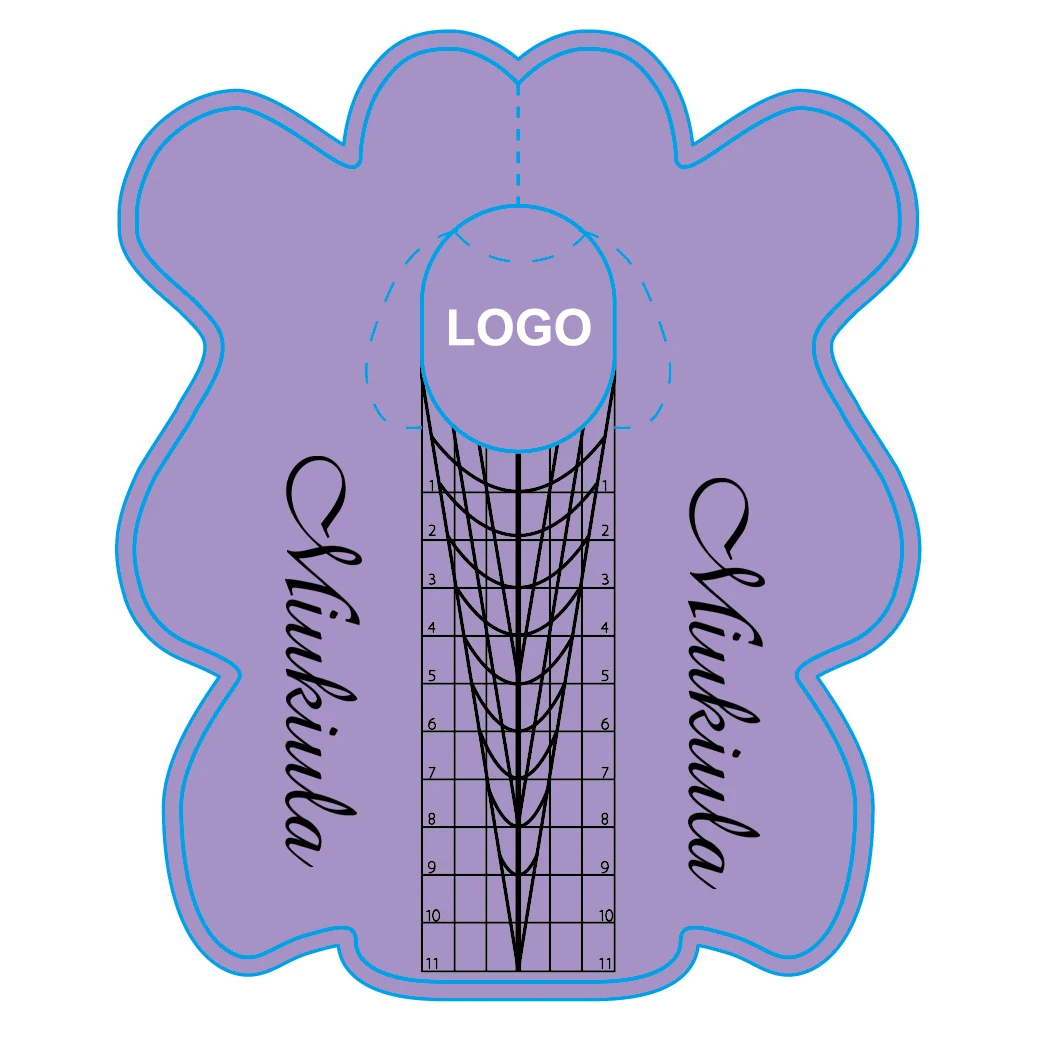 New Fashion 500pcs per roll Black Yellow Butterfly Leaves Long Soft Reusable Paper Aluminum Foil Gel Nail Forms