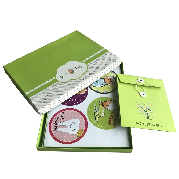 
Cheap Custom Printed Baby Hardcover Full Colors Printing First Year Memory Book 