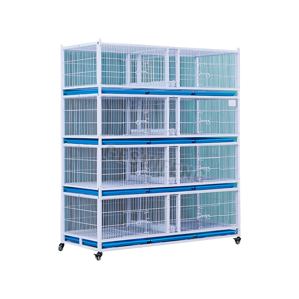 Large Size 1 To 4 Layers Pigeon Coops Racing Pigeon Breeding Cages For Sale