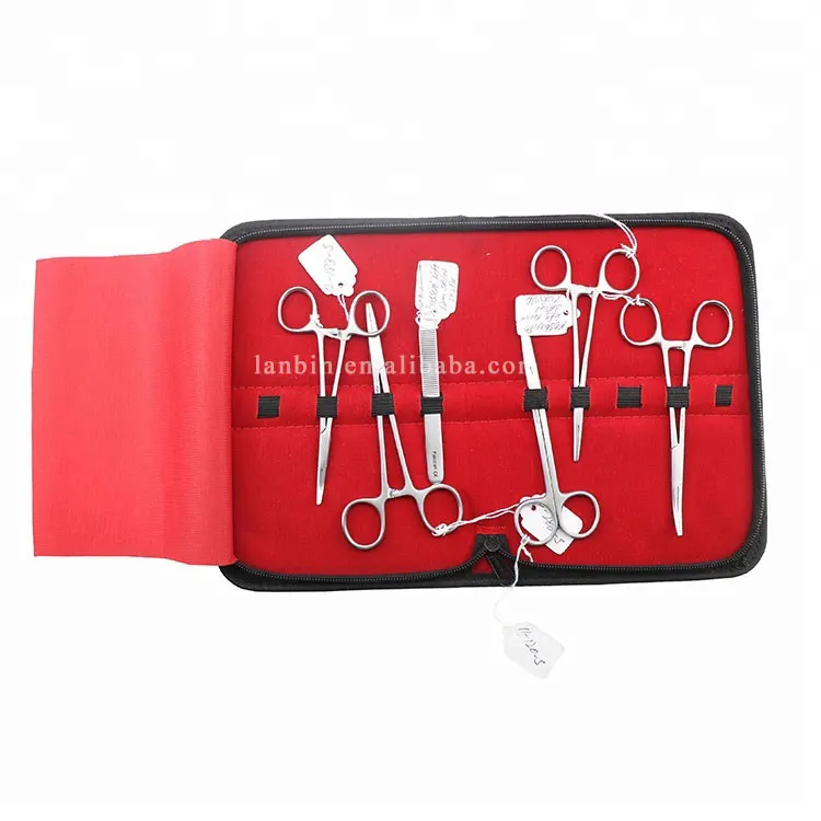 China medical surgical sutures manufacturer sale biology student dissecting kit