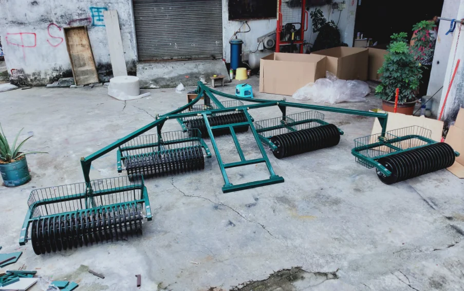 Wholesale Golf 3/5 Section Ball Picker Golf Ball Picker with Front Wheel Golf Driving Range Equipment