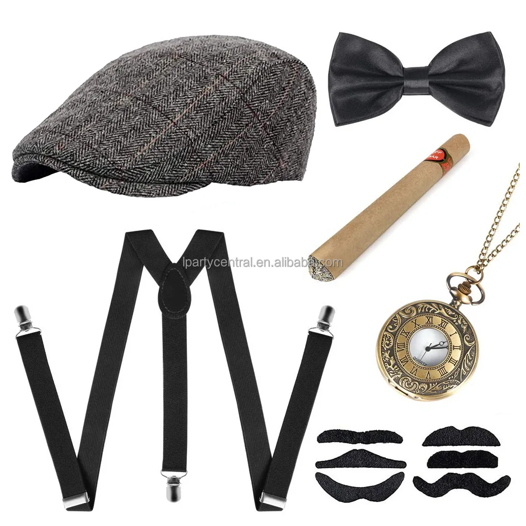 Love Party Halloween Carnival masquerade Party cigars cigarettes props Gatsby party Gangsters costume accessories