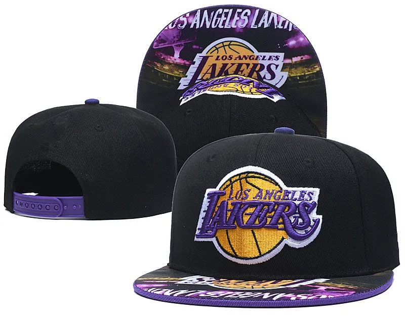 2022 GOODVERY New  Embroidery Team Hat  Basketball hat Afc Laker Teams wide Flat Brim snapback trucker hat