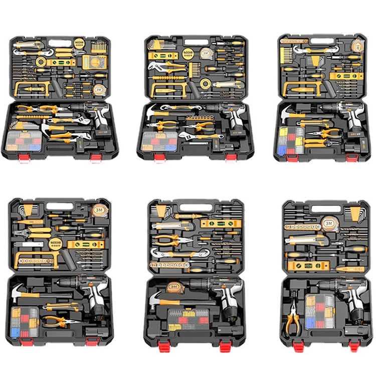 800W 10mm Portable Electric Impact Drill Kits 12-Volt 2000MAH Power Li-Ion Battery Pack Variable Speed OEM Power Drills