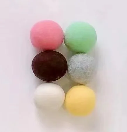 Оптовая продажа шерстяных шариков для стирки, шарики ручной работы из органической шерсти для стирки без химикатов
