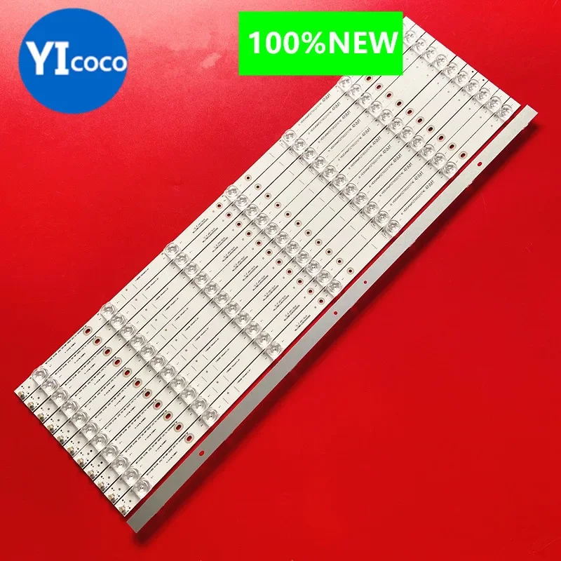 FOR Hisense 65-inch_ 65_ HD650S3U51-TA_ 12X7_ 3030CHE654NMF52700221 7LED 608MM  6V LCD TV backlight bar
