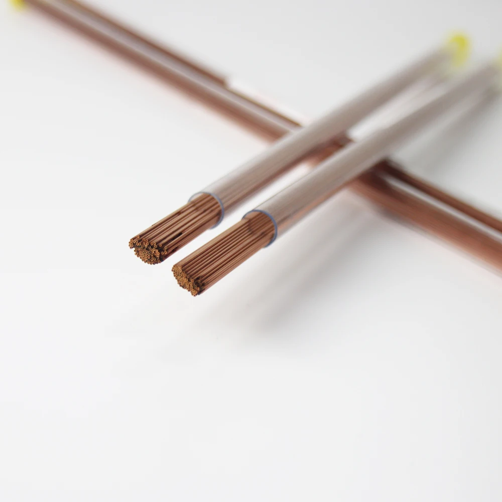 Single Hole 0.3*400mm Copper Electrode Tube For Edm Drilling Machine