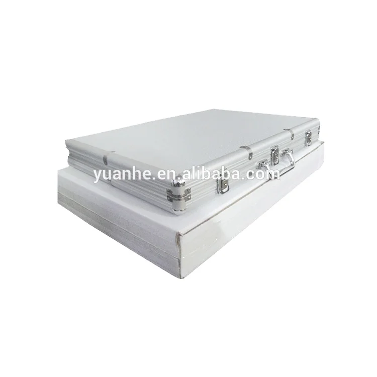 1000 Chips Capacity Metal Aluminum Poker Chips Case