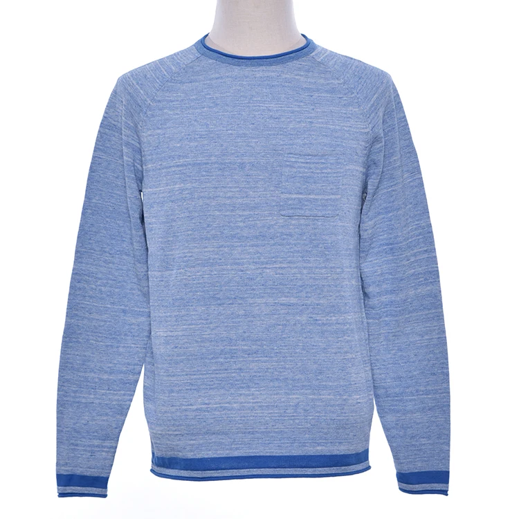 Новый мужской Модный трикотажный свитер с высоким воротником, Трикотажный Хлопковый свитер для продажи