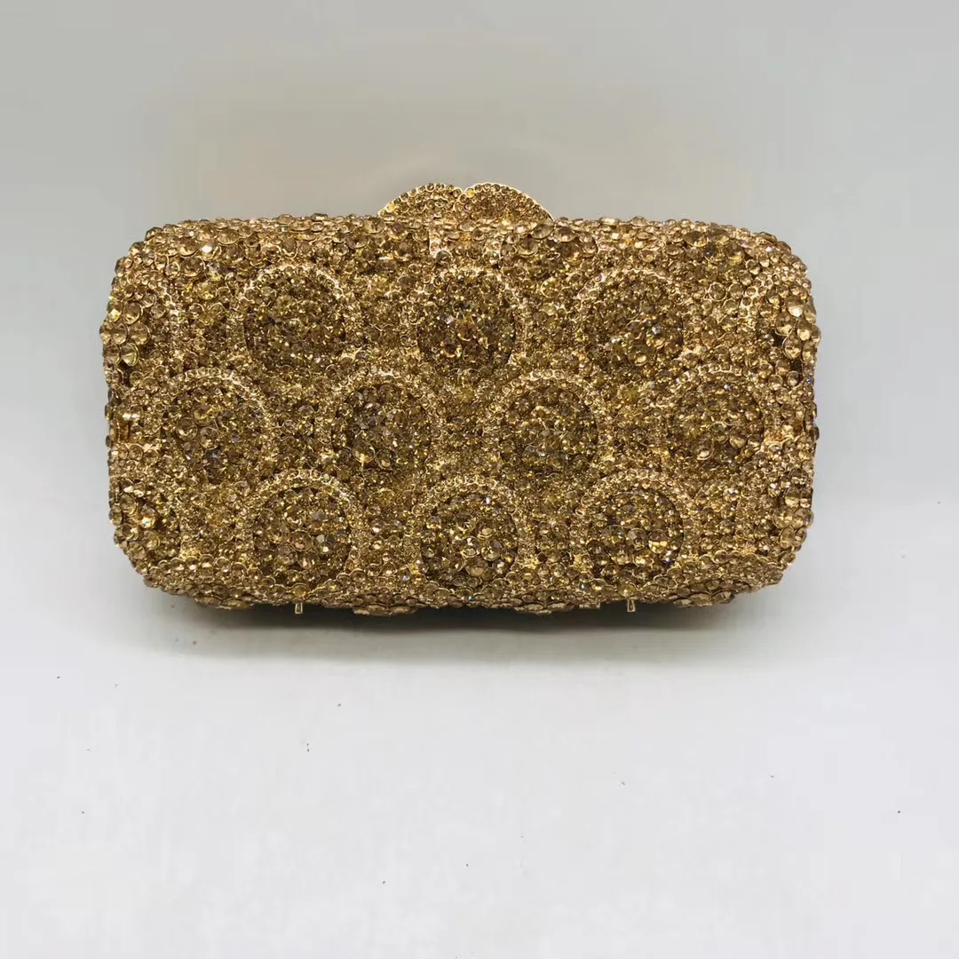 red Factory sale 2020 NEW shiny purse rhinestone evening bag crystal clutch for women