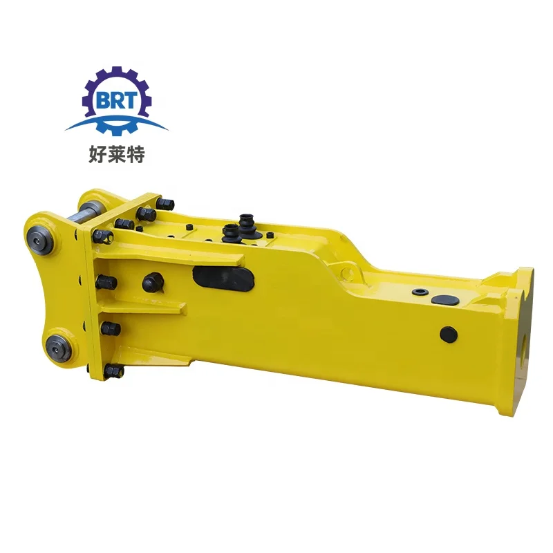 BRT680 Hydraulic Rock Hammer for 3t-7t Excavators Core PLC Components for Hitachi EX60 and Other Excavators