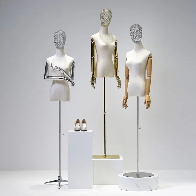 Wholesale Female Mannequin With Wooden Hands