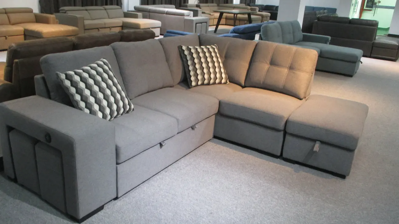 CY The Most Popular Comfortable Simple Modern Design Sectional Lounge Suite Sofa Living Room Furniture Set