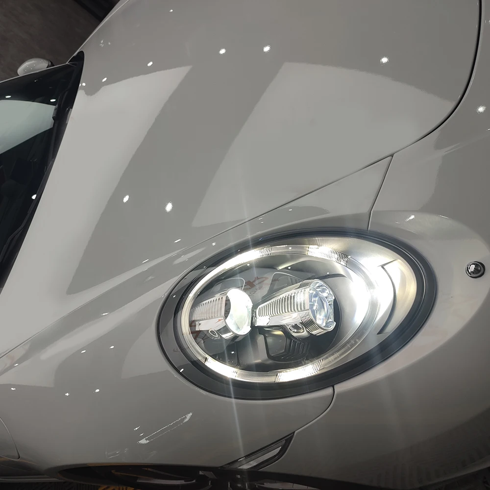 TSAUTOP 1.52*17m Self Healing TPU Volcanic Grey Color PPF Protective Film Hood Protector