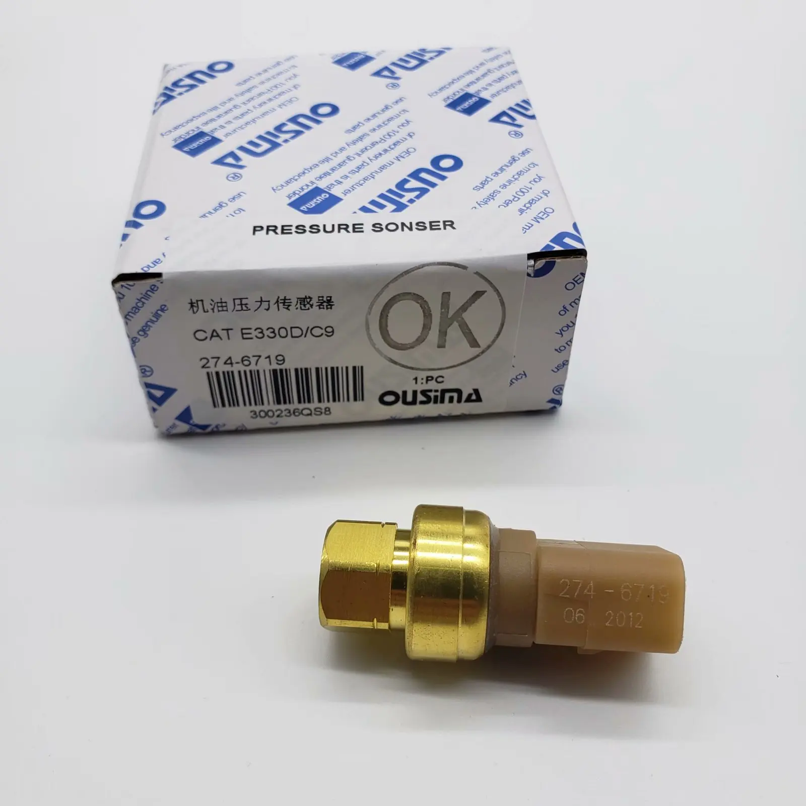 OUSIMA Excavator accessories Pressure Sensor 274-6719 for CAT E330D/C9
