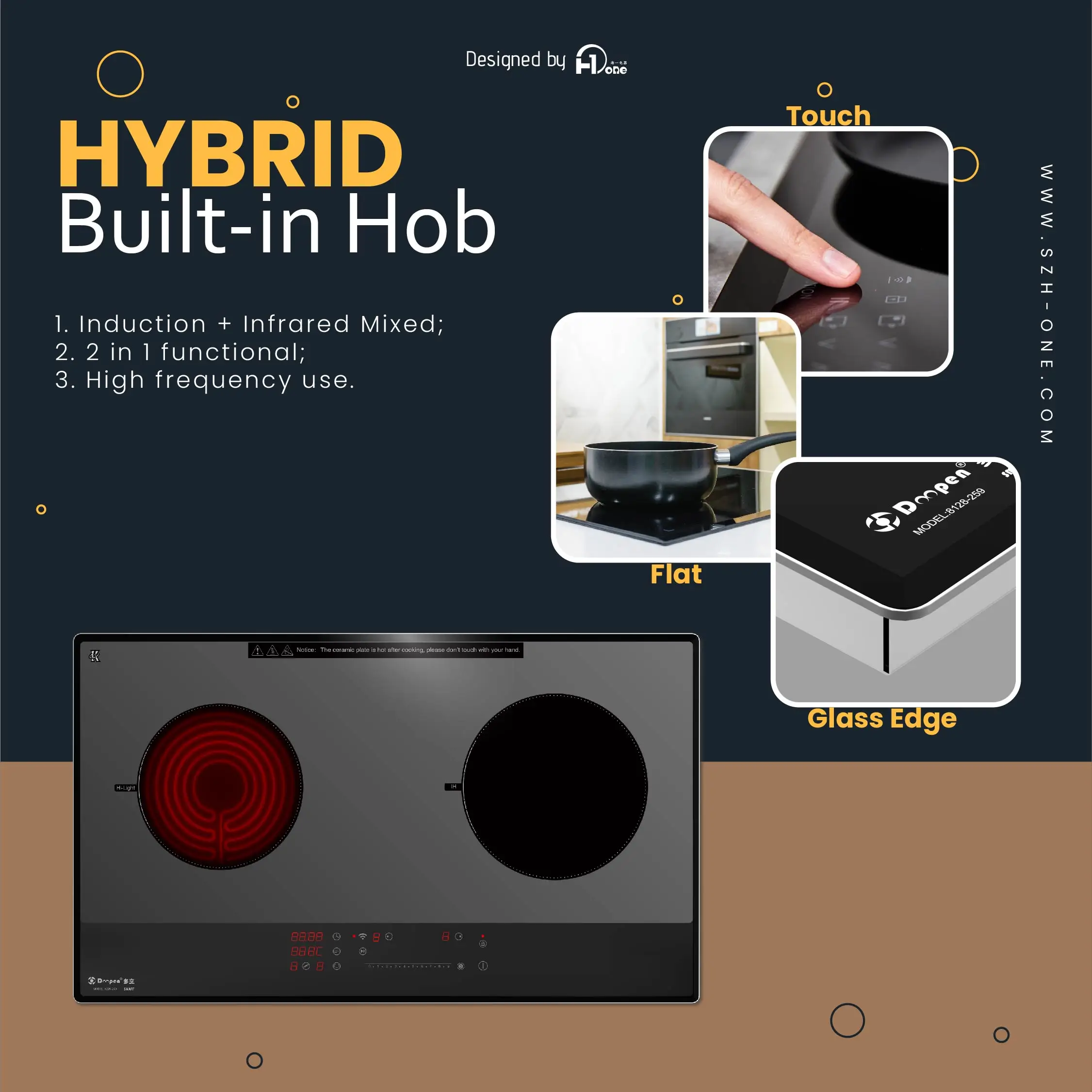 Manufacturers Direct Supply High Power and Cost Effective Induction Cooker PCB Kit