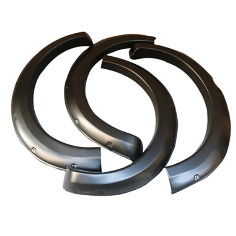 Plastic fender flares car wheel arch flares fender with screws fit for TRITON 2015-2018