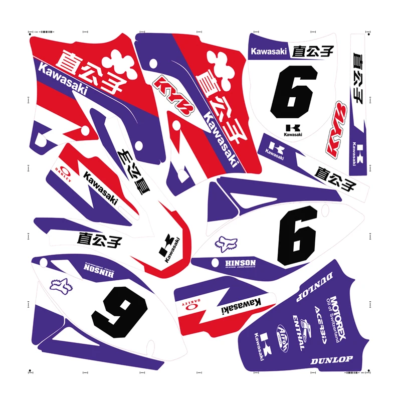 hot sale stickers for motorcycle wrapping