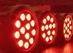 Jiale Wholesale led Par Light for Theme Park 12x10W RGBW 4in1 Waterproof Led Par with Barn Door