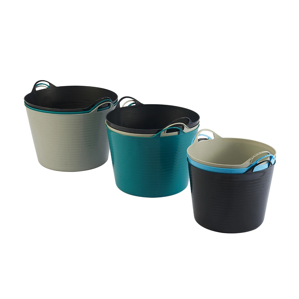 Soft LDPE plastic bucket without lid