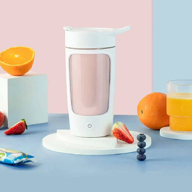 hot selling Usb Rechargeable Milk Shake Vortex Mixer Bottle / 600ml Shaker Bottle Gym Electric Protein Shaker Bottle