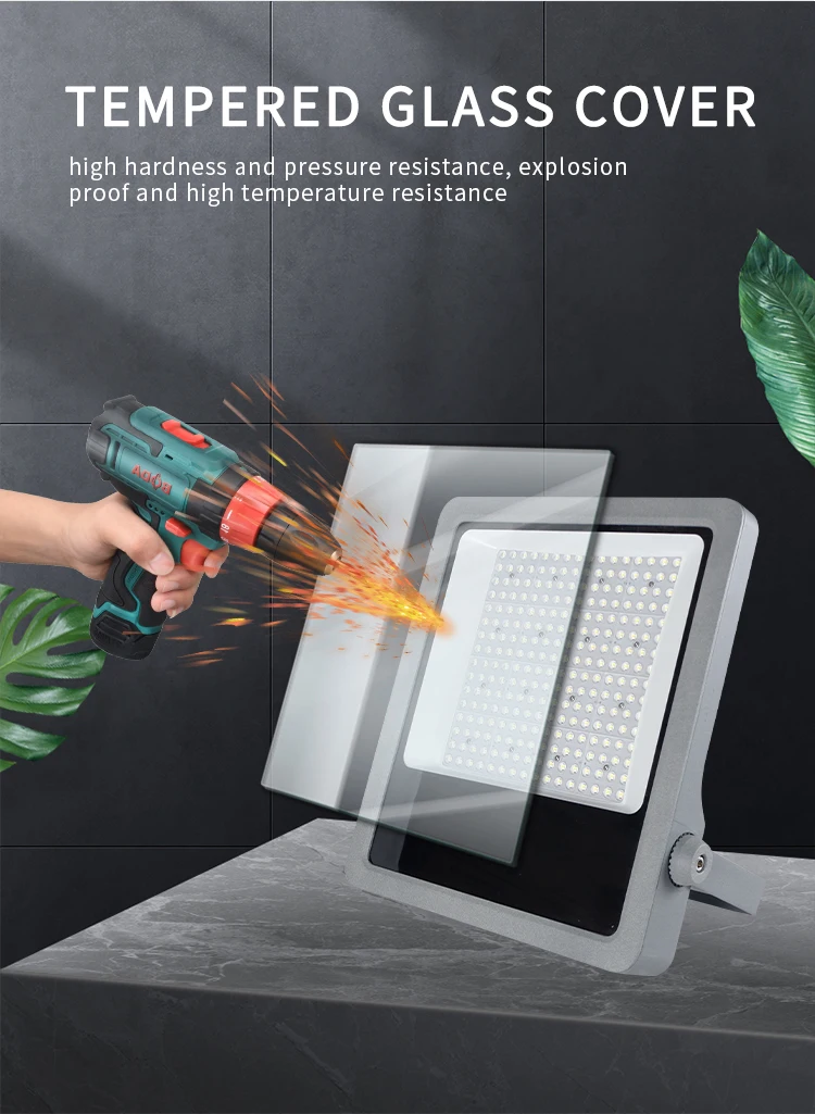 CRI>80 120lm/w Super Silm 50W 80W 100W 150W 200W 300W outdoor lighting led flood light