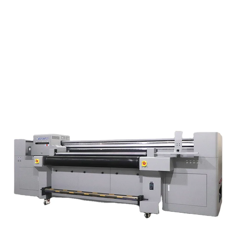 Latex printer large format eco-friendly Hybrid roll to roll i3200 printer for leather uv printing