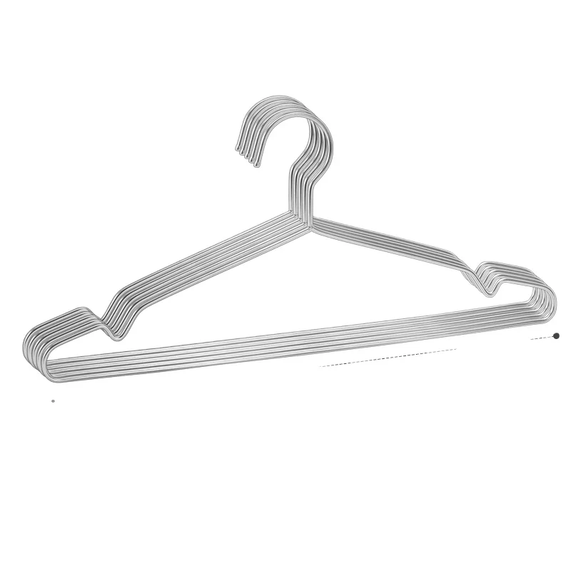 Multifunctional 201 stainless steel clothing hanger for saving space