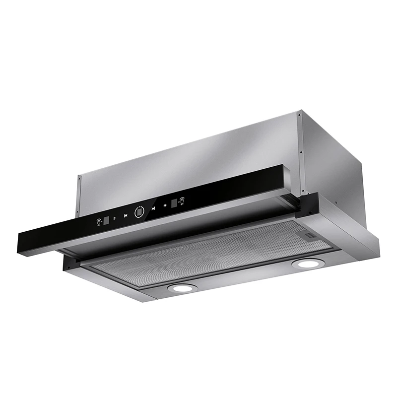 Kitchen Pull out Air Suction Home Downdraft exhaust extractor stainless steel Under Cabinet Telescopic Range Hood
