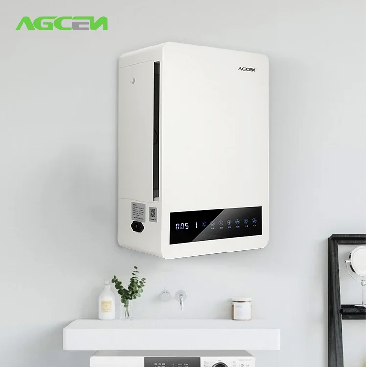 AGCEN OEM ODM Wall-mounted High Efficiency fresh air ventilator air purifier with ventilation for 30 sqm
