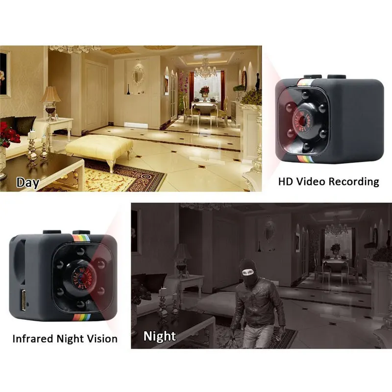 Amazon Hot Selling Cheap Price SQ11 APP Mini Camera World Very Small Size 1080P Hidden Video Spy Camcorder