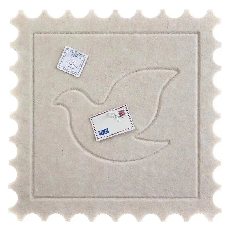 Colorful  Eco friendly Acoustic Material Self-adhesive Hexagon PET Felt Acoustic Sound Insulation Board