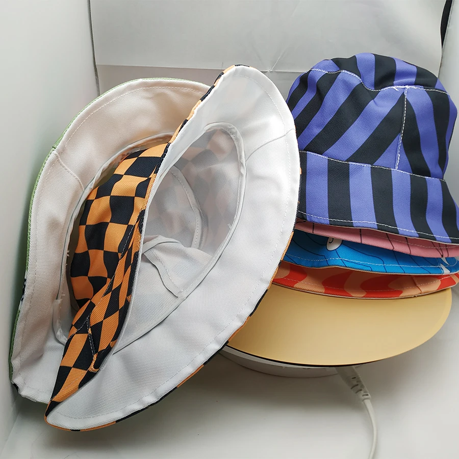 Hot 12 style Demon and Slayer's Blade Anime Peripheral Hat Cosplay Fisherman Hat Children and Adult Sunshade fashion