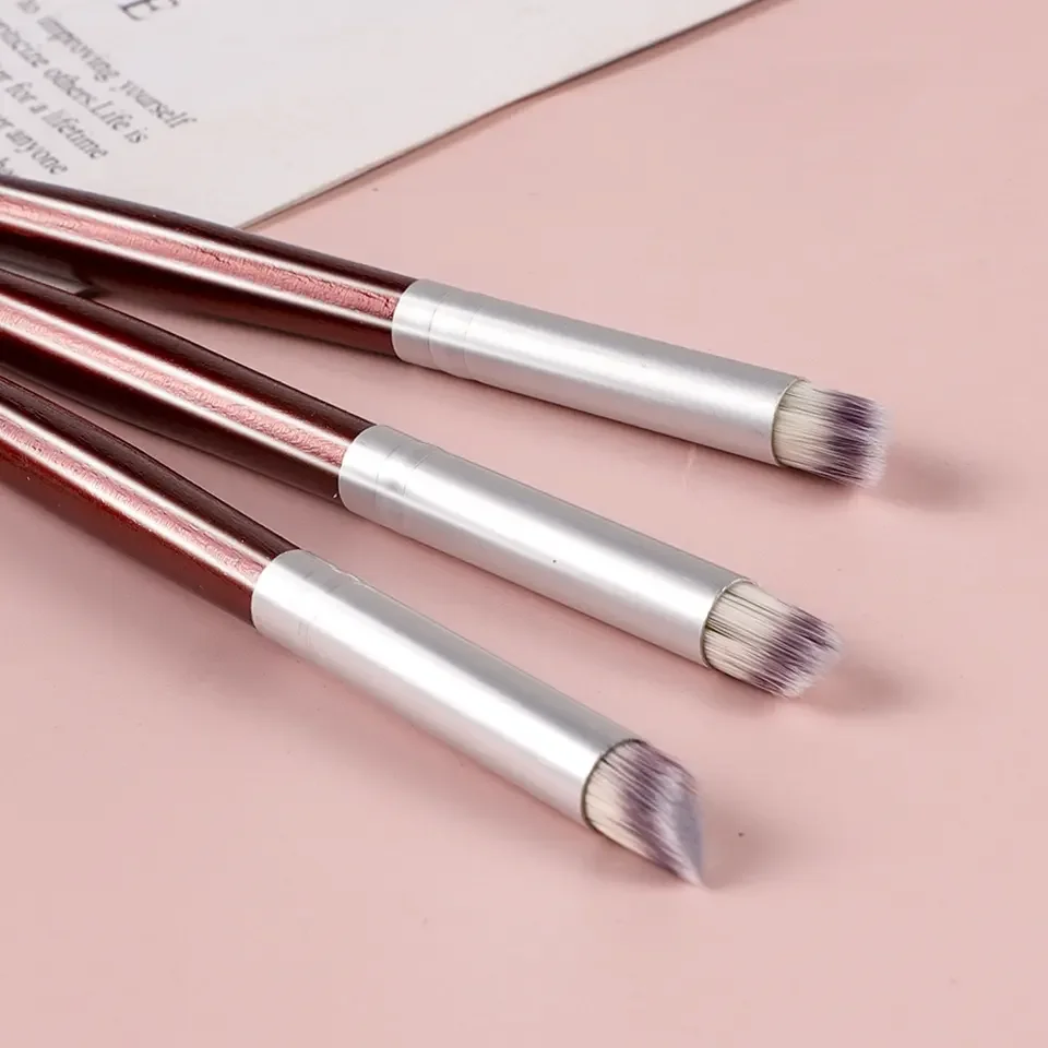 RTS Beauty Nail Blooming brush Wood Handle UV Gel Brush Gradient Effect Angular Head Nail Art Color Brush