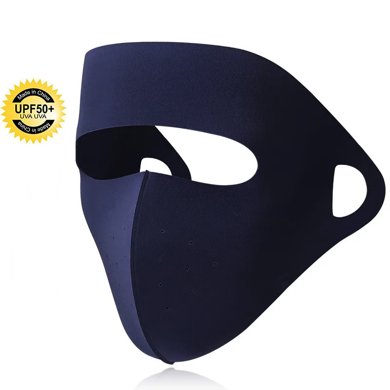 Full facemasks protective breathable cool ice outdoor sports cycling breathing ice sunscreen facemask