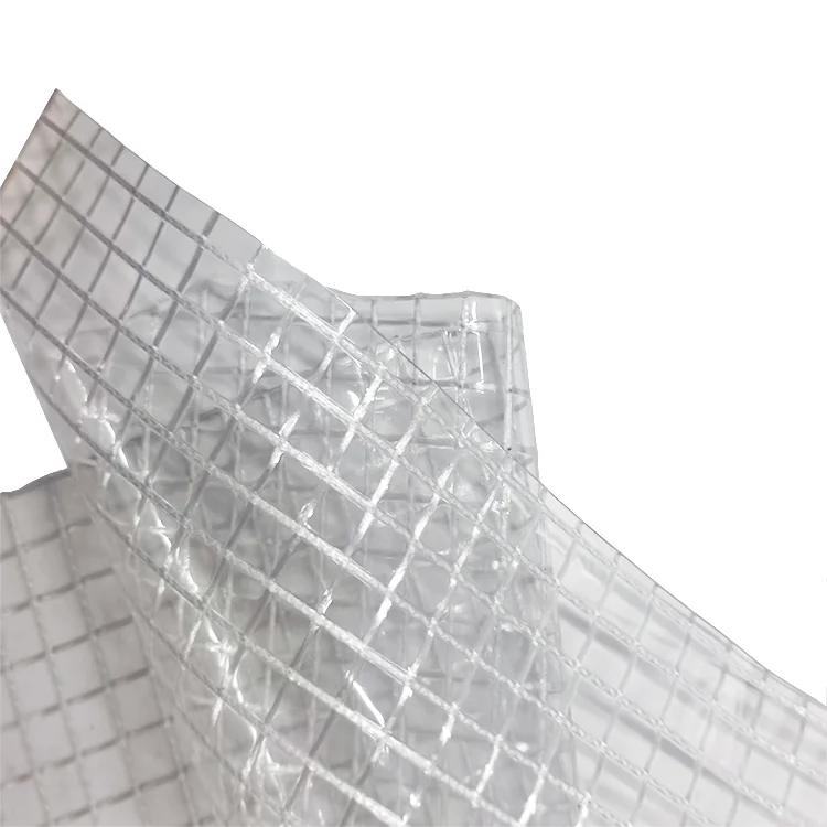 PVC Transparent Clear Mesh Tarp