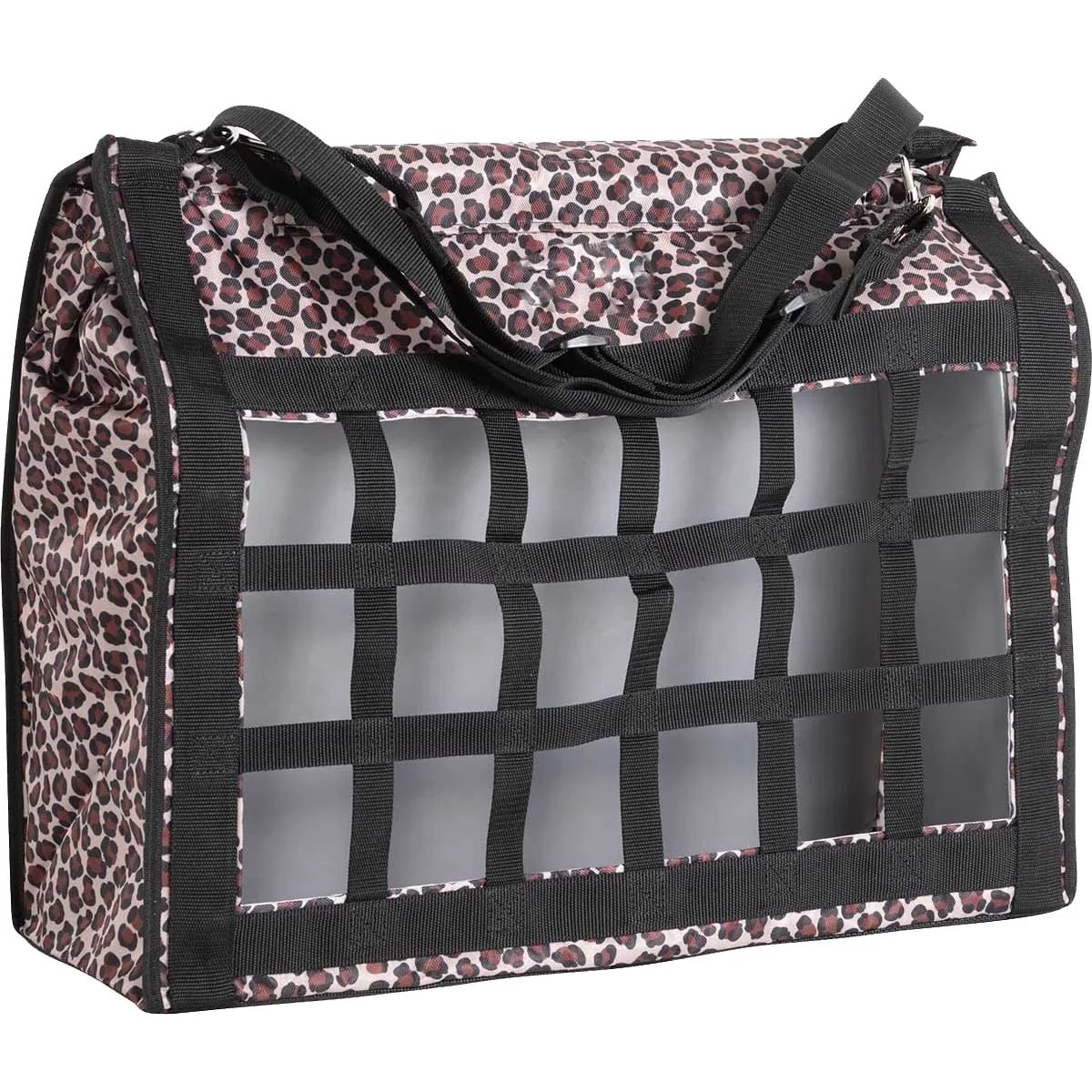 Printing Nylon Black Horse Feed Hay Bag