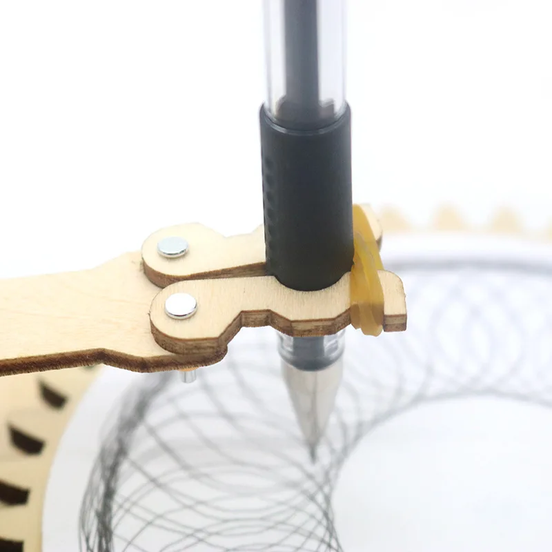 Hot DIY STEM Drawing Robot STEM Educational Toys Electronic Kit Learning Kits Science Experiment Kits