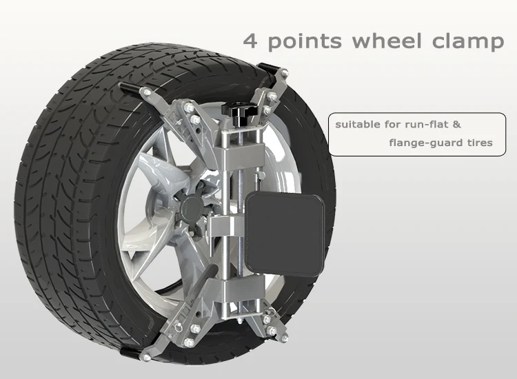 Automotive wheel alignment machine garage equipment for truck