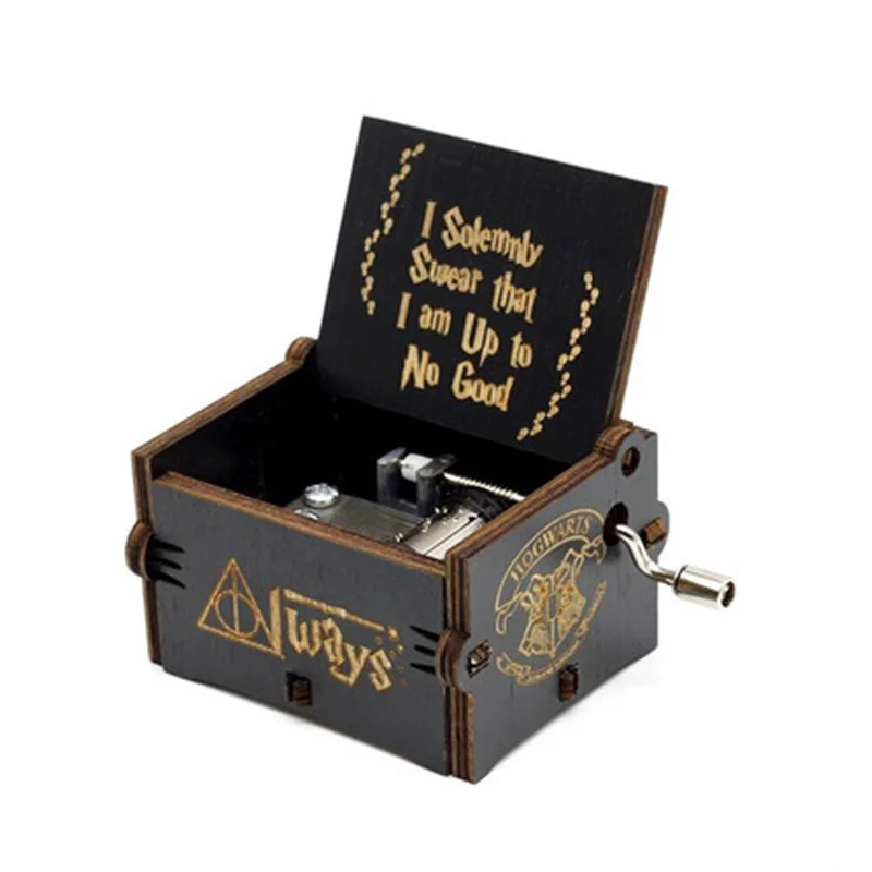 New Style Spirited Away BTS Wooden Cajas Musicales Music Box