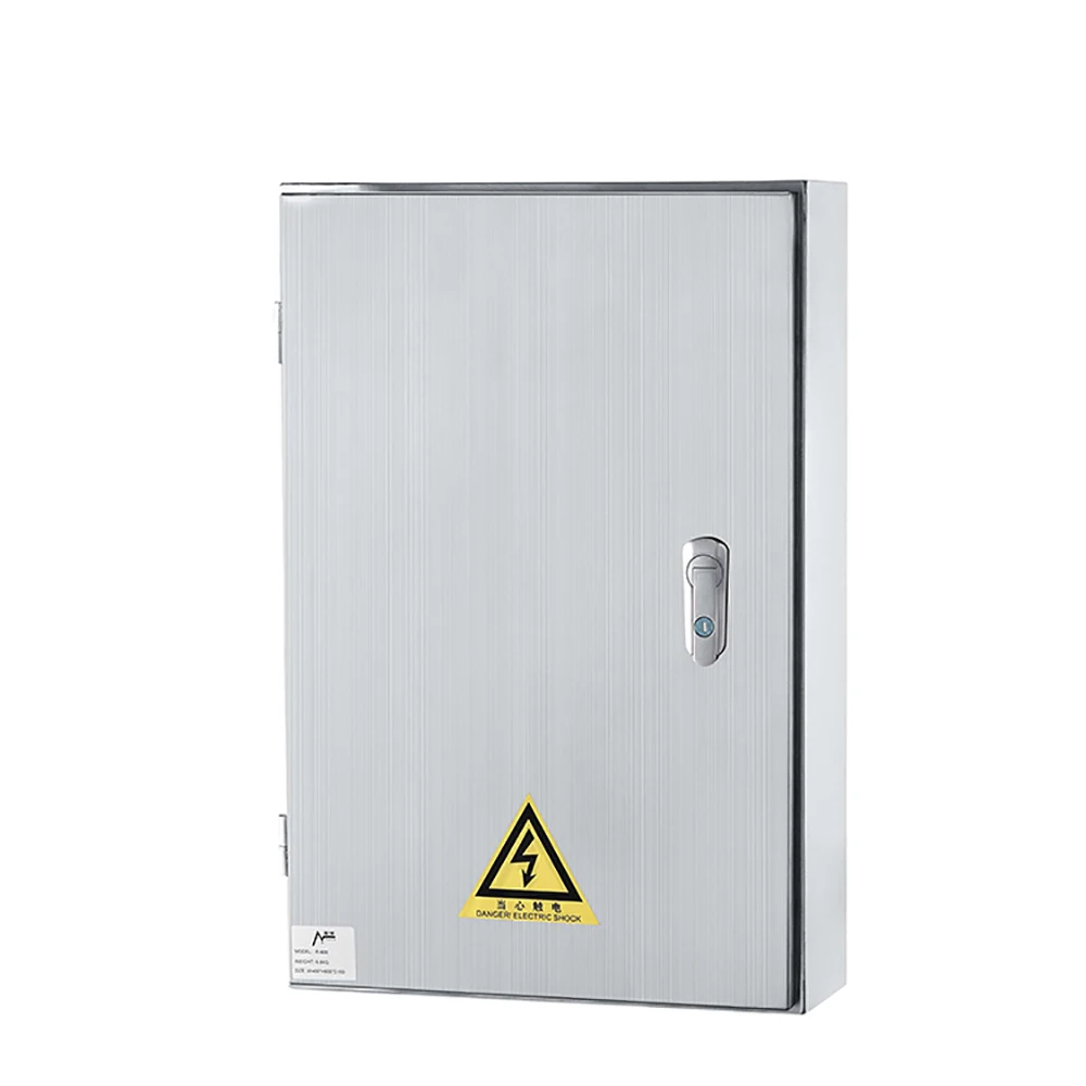 Wall-mounted metal electrical cabinet fiber optic wiring control box anti-rust shell waterproof distribution box customization__